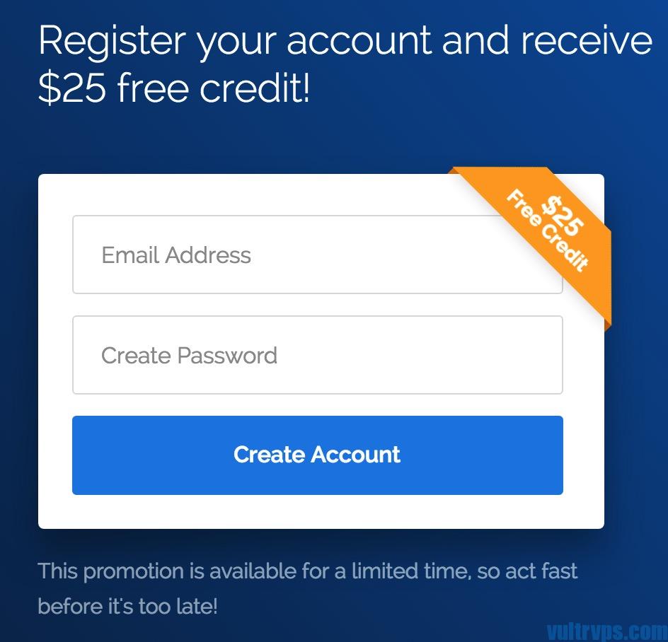 Vultr 优惠 新用户送25美元